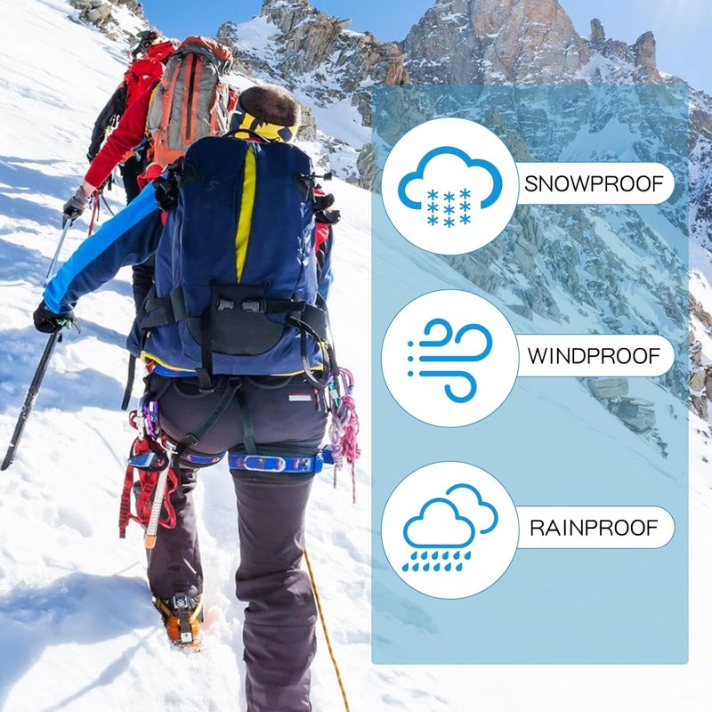 Macarrie Emergency Blanket Bulk - Survival Thermal Silver Foil Reflective Blankets Set Pack for Outdoors Shelter Space, Camping, Hiking, First Aid Supplies, Homeless Donations - Image 3